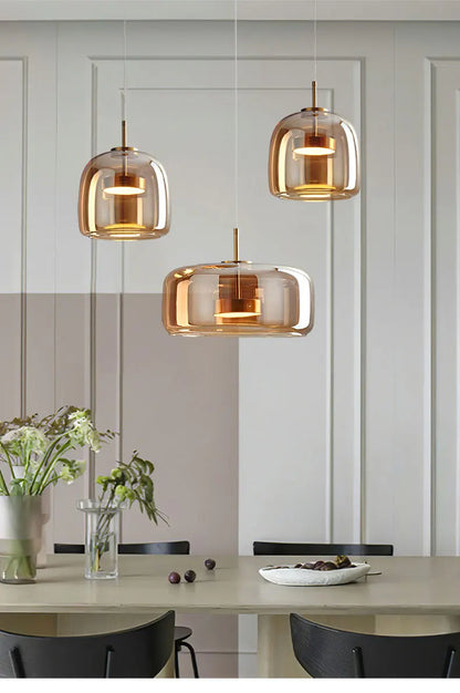 DecorBites™ Modern Nordic Glass Pendant Lamp