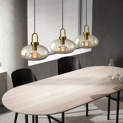 DecorBites™ Modern Nordic Glass Pendant Light for Kitchen & Restaurant