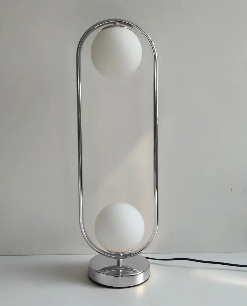 Modern nordic golden body glass led desk lamp bedroom art deco light