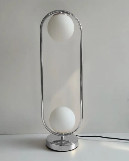 Modern nordic golden body glass led desk lamp bedroom art deco light