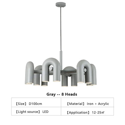 DecorBites™ Modern Nordic LED Ceiling Chandelier for Home