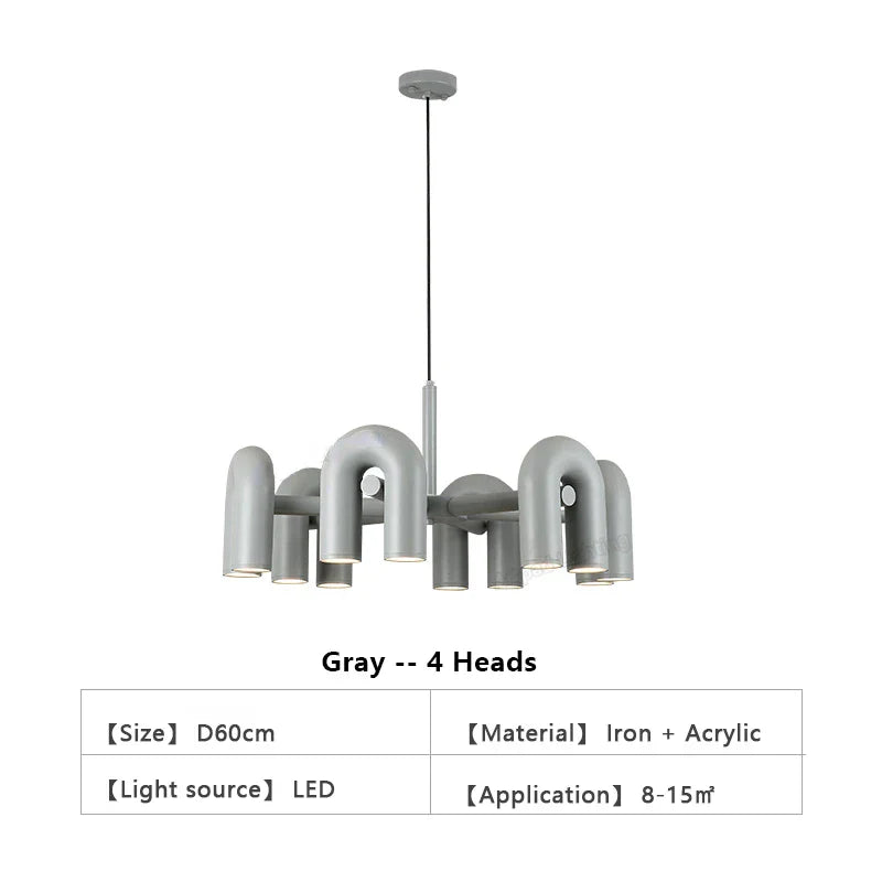 DecorBites™ Modern Nordic LED Ceiling Chandelier for Home