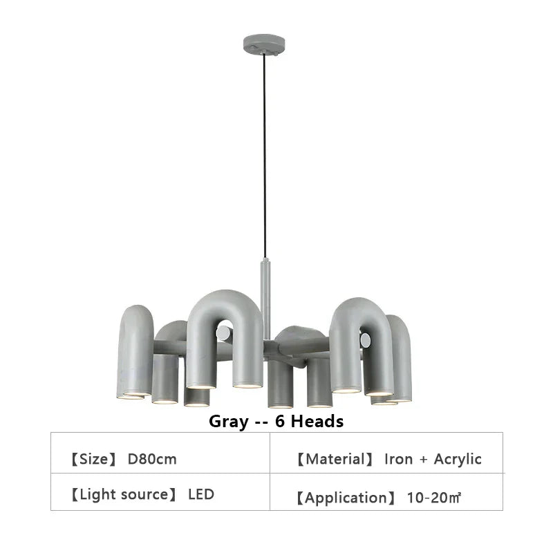 DecorBites™ Modern Nordic LED Ceiling Chandelier for Home