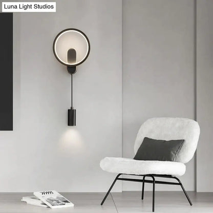 DecorBites™ Modern Nordic LED Wall Lamp For Bedroom Black/Gold