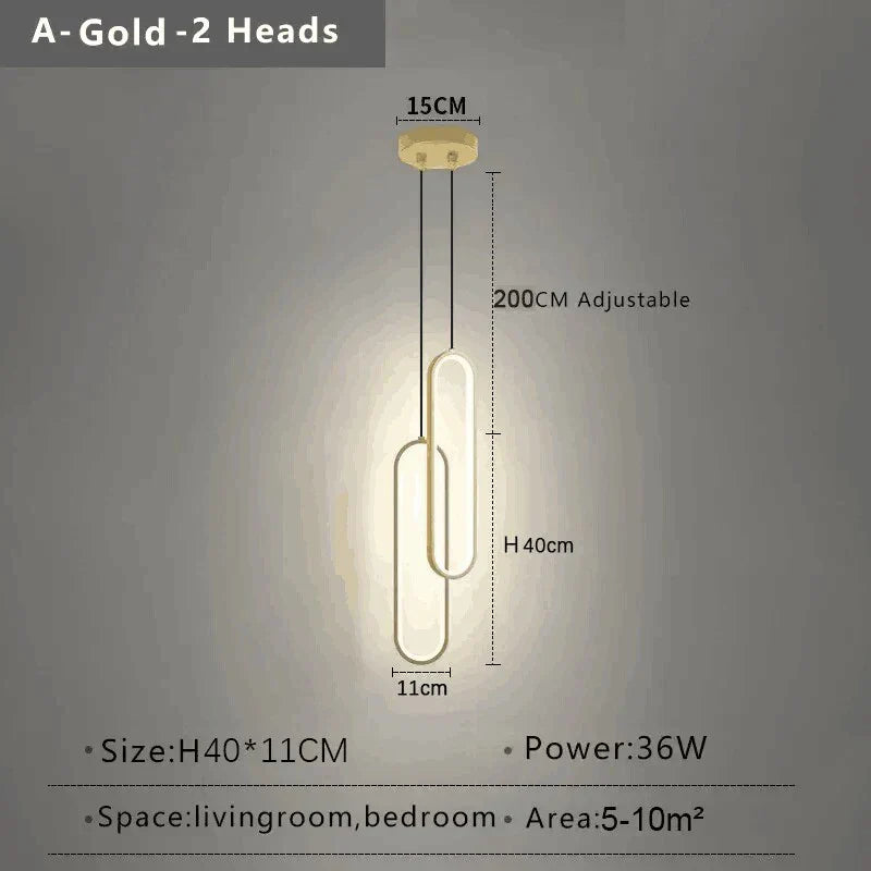DecorBites™ Modern Nordic Pendant Light for Home Decoration