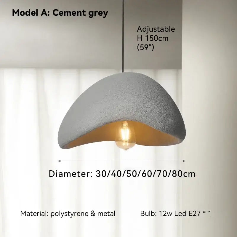 Modern off white ceramic pendant light dining room led chandelier