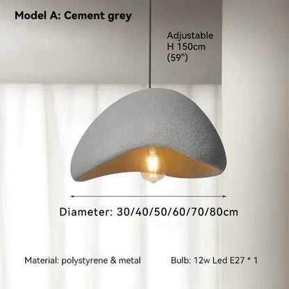 Modern off white ceramic pendant light dining room led chandelier