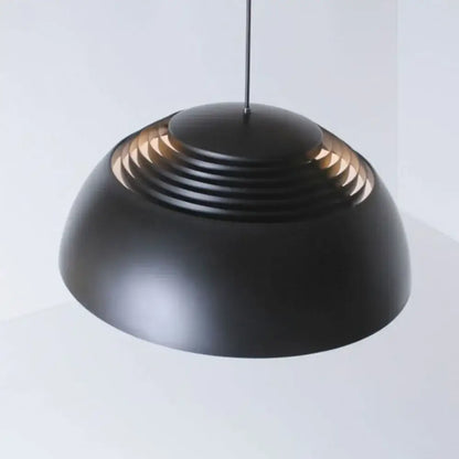 Modern off white layered glass ball pendant light for dining room