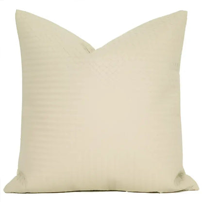 Modern olive green geometric faux leather pillow cover living room