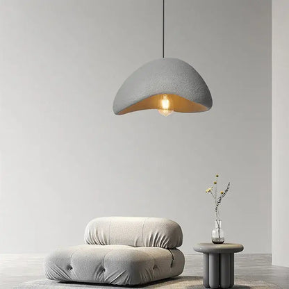 Modern organic off-white cloud pendant lamp dining room chandelier