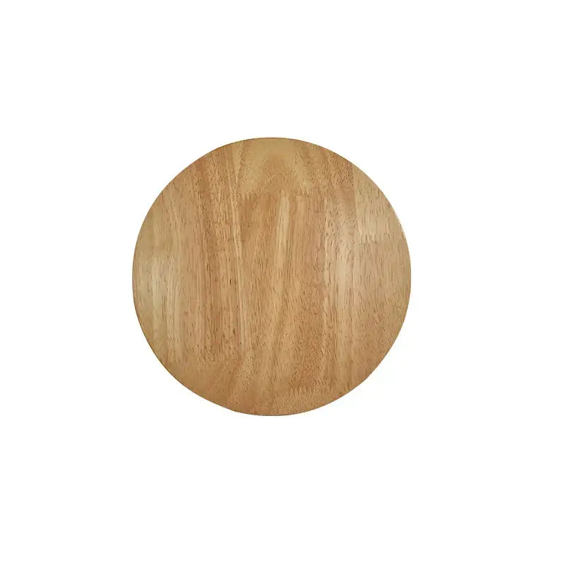 Modern oval led wooden wall lamp bedroom natural grain light