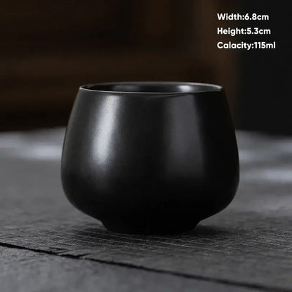 Modern pastel ceramic kungfu tea cup set dining room drinkware