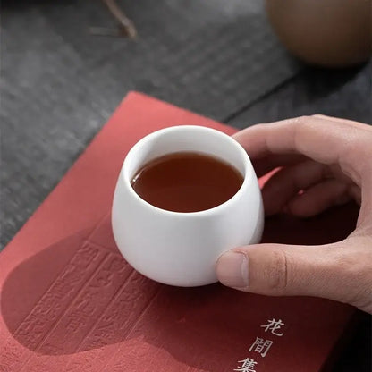 Modern pastel ceramic kungfu tea cup set dining room drinkware