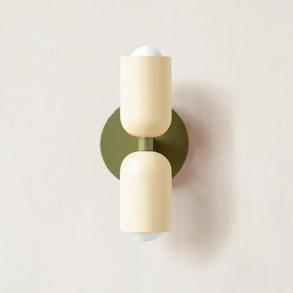 Modern peach & cream led wall lights bedroom led wall
