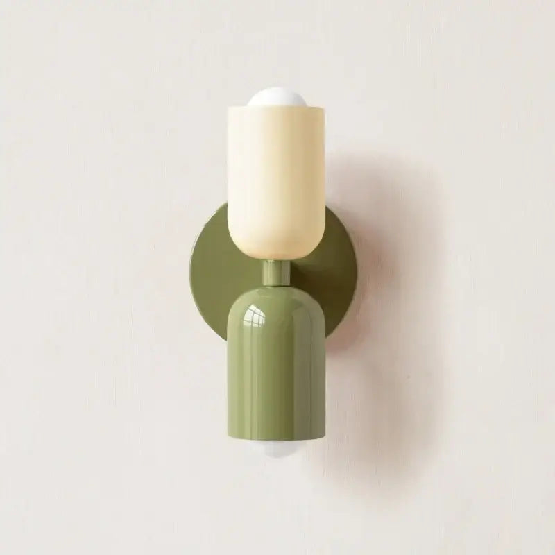 Modern peach & cream led wall lights bedroom led wall