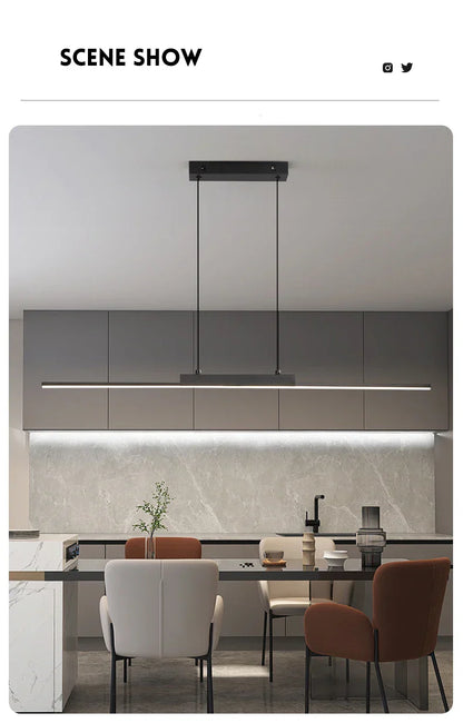 DecorBites™ Modern Pendant Lights for Dining and Living Room