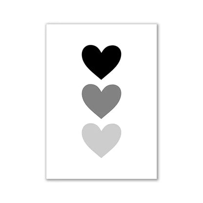 DecorBites™ Modern Pink Aesthetic Wall Art Decor