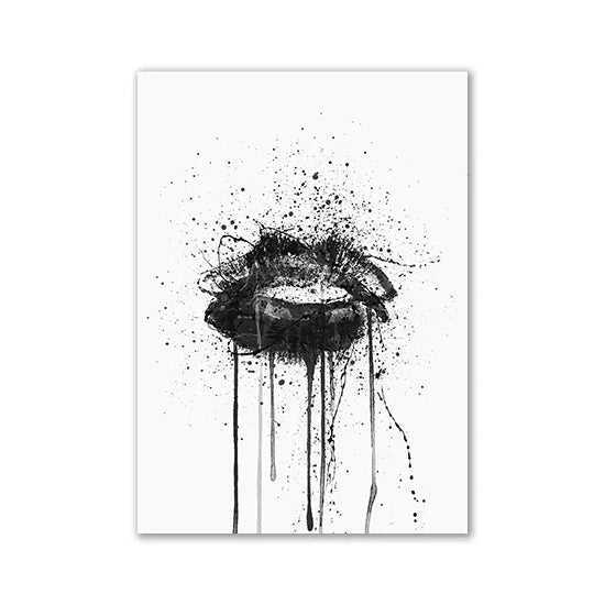 DecorBites™ Modern Pink Aesthetic Wall Art Prints