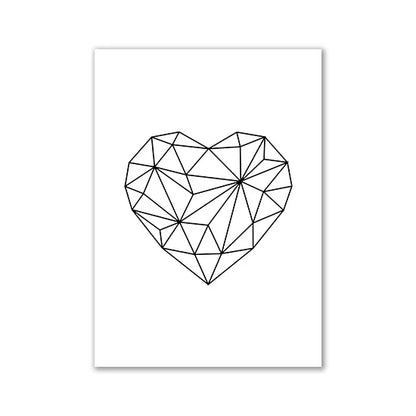 DecorBites™ Modern Pink Aesthetic Wall Art Prints