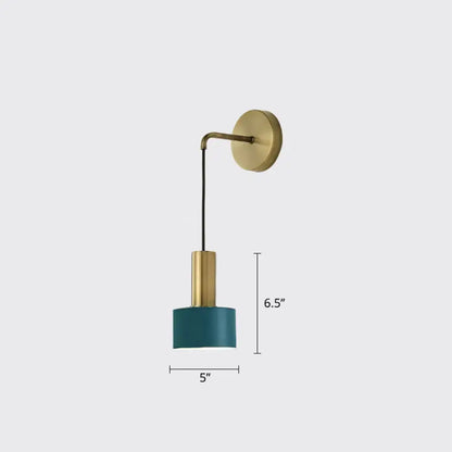 Modern pink and brass bedside reading light bedroom e14 e26 e27