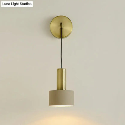 Modern pink and brass bedside reading light bedroom e14 e26 e27