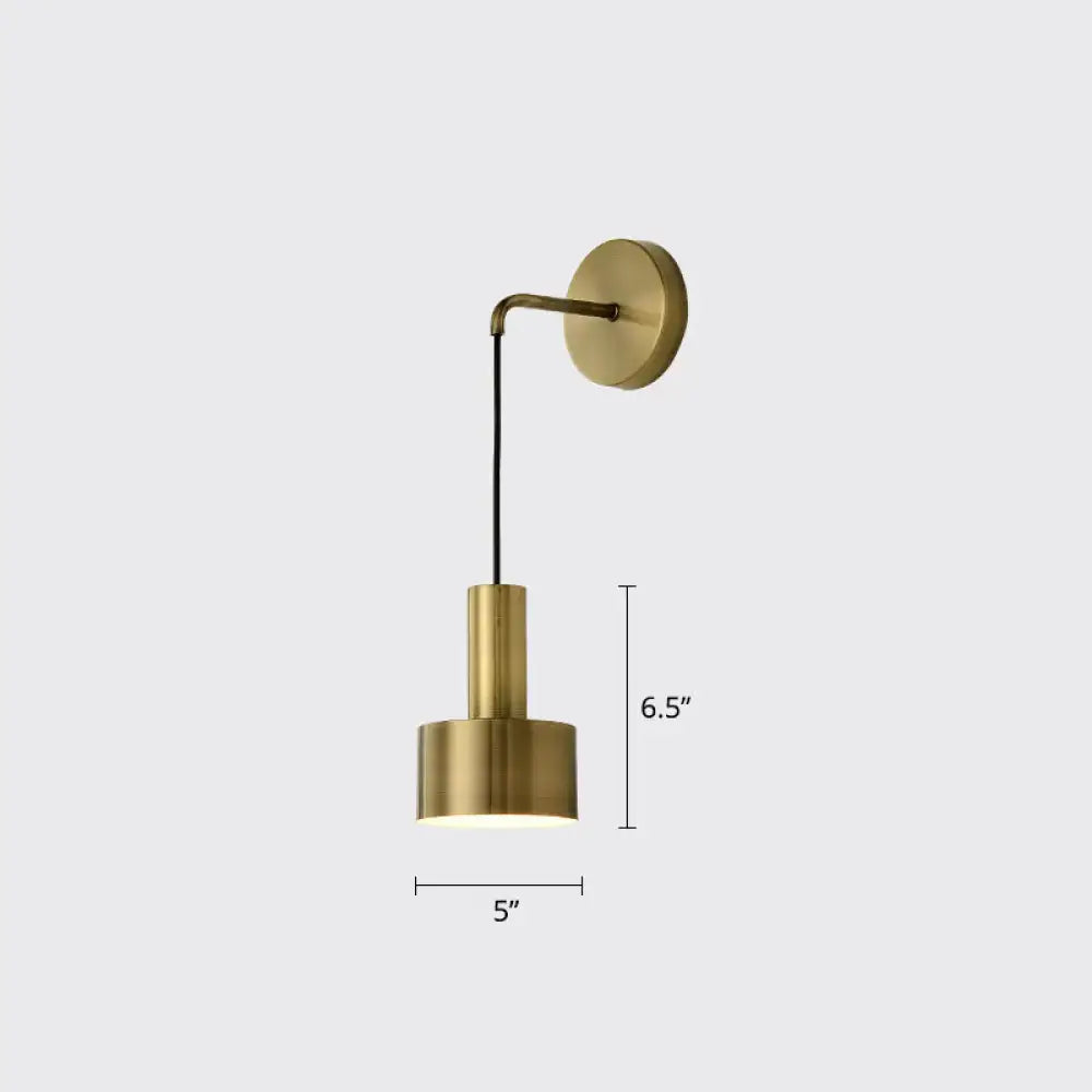 Modern pink and brass bedside reading light bedroom e14 e26 e27