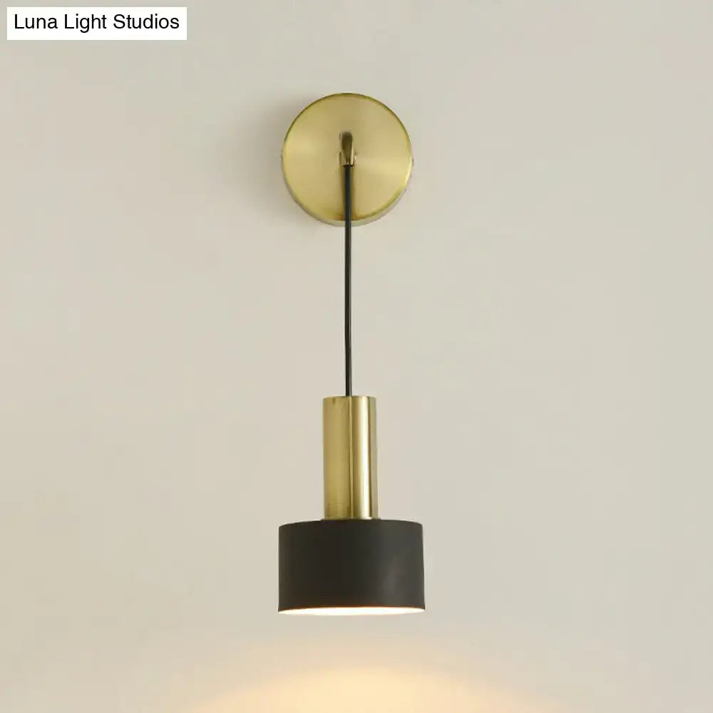 Modern pink and brass bedside reading light bedroom e14 e26 e27