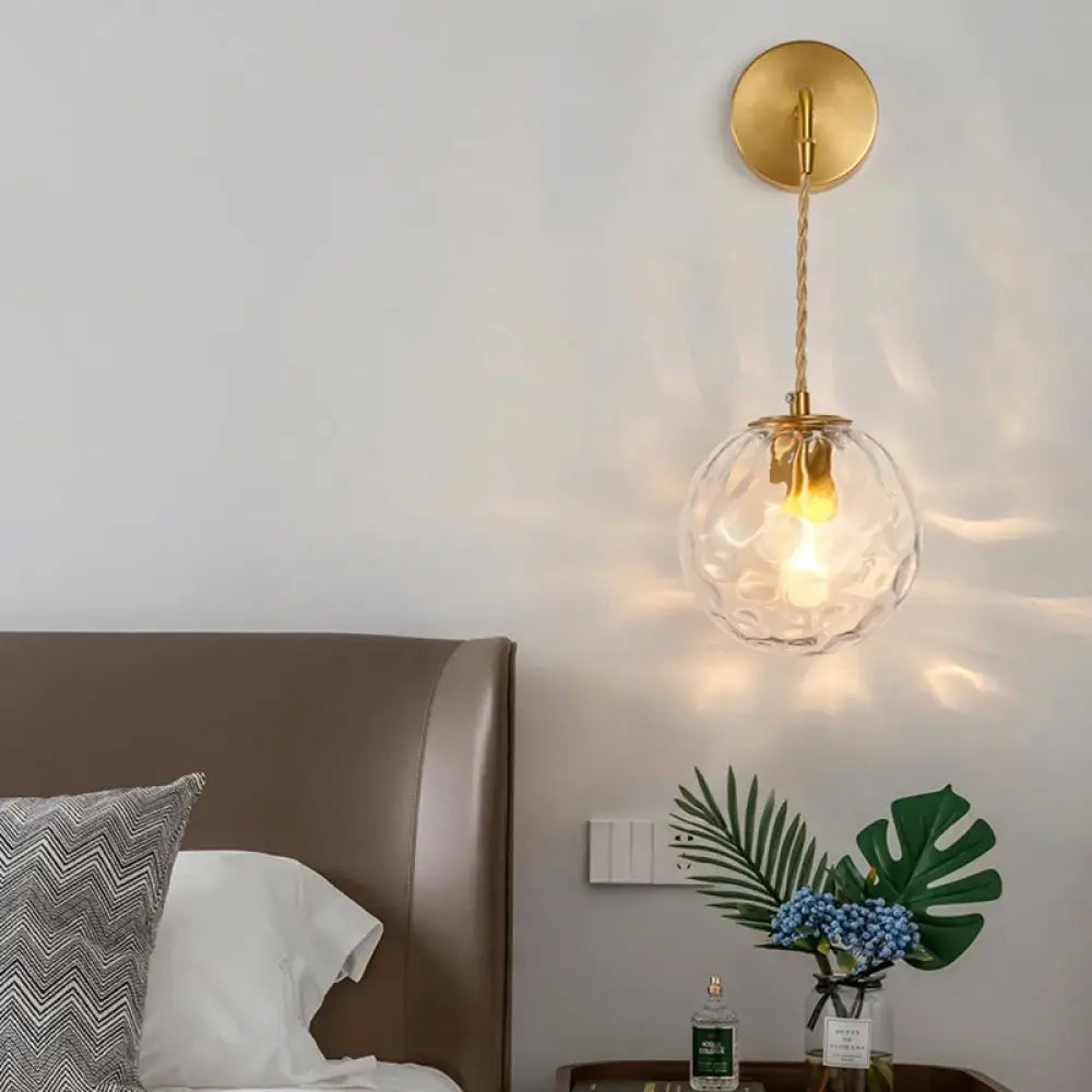 Modern pink and brass bedside reading light bedroom e14 e26 e27