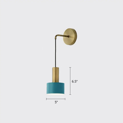 Modern pink and brass bedside reading light bedroom e14 e26 e27