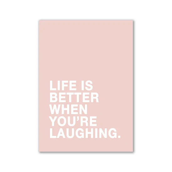 DecorBites™ Modern Pink Room Decor - Wall Art Canvas