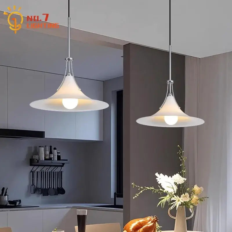 Modern polished chrome french medieval led pendant light kitchen