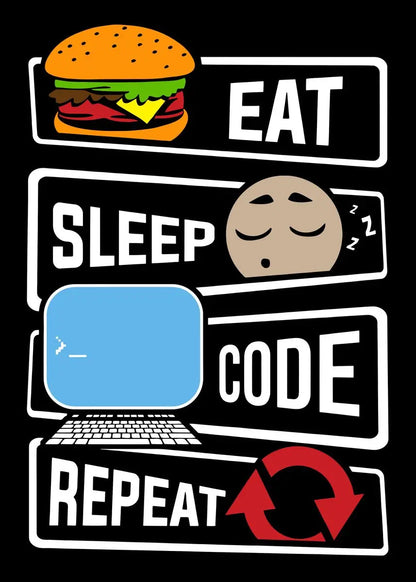 DecorBites™ Modern Programmer Gamer Canvas Wall Art