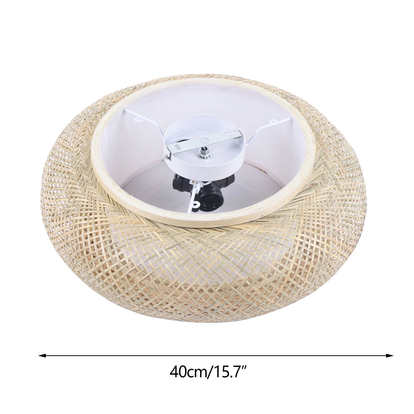 DecorBites™ Modern Rattan Pendant Light - LED Ceiling Fan
