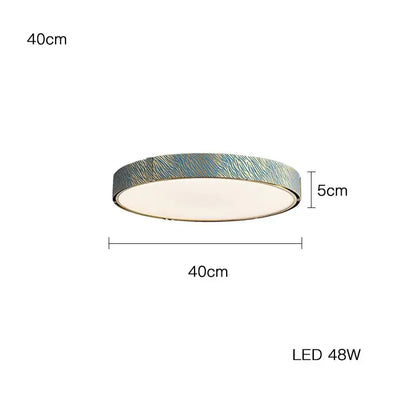 Modern rectangular blue copper crystal led chandelier dining room