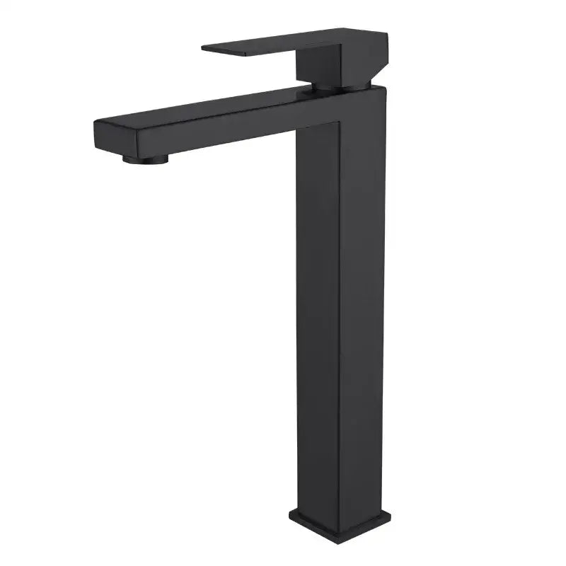 Modern rectangular brushed gold basin faucet bathroom mixer tap