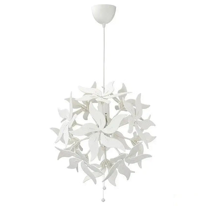 Modern red bauhinia flower chandelier for living room lighting