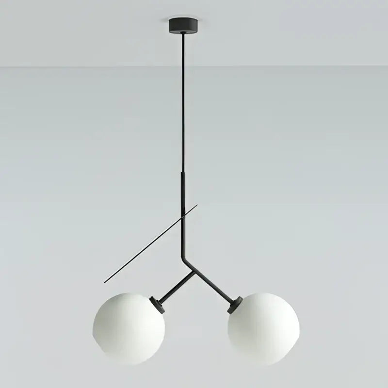 Modern red glass cherry led pendant light dining room fixture
