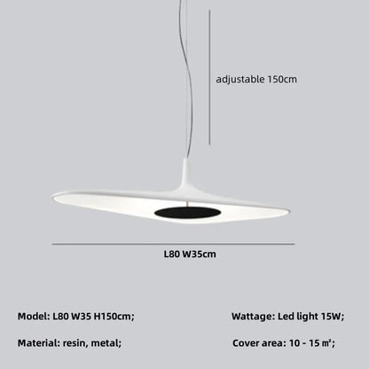 DecorBites™ Modern Resin Pendant Light for Dining Room