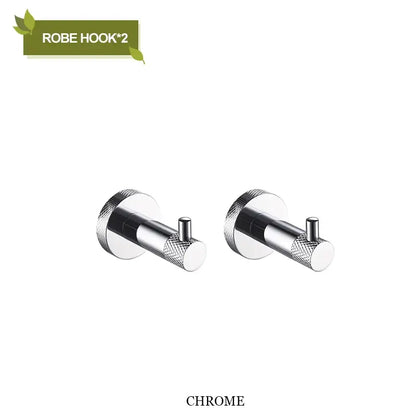 Modern rose gold & brushed gold stainless steel bathroom accessories