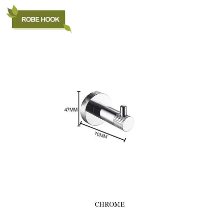 Modern rose gold & brushed gold stainless steel bathroom accessories