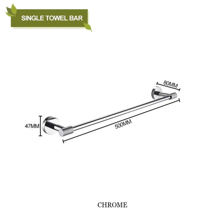 Modern rose gold & brushed gold stainless steel bathroom accessories