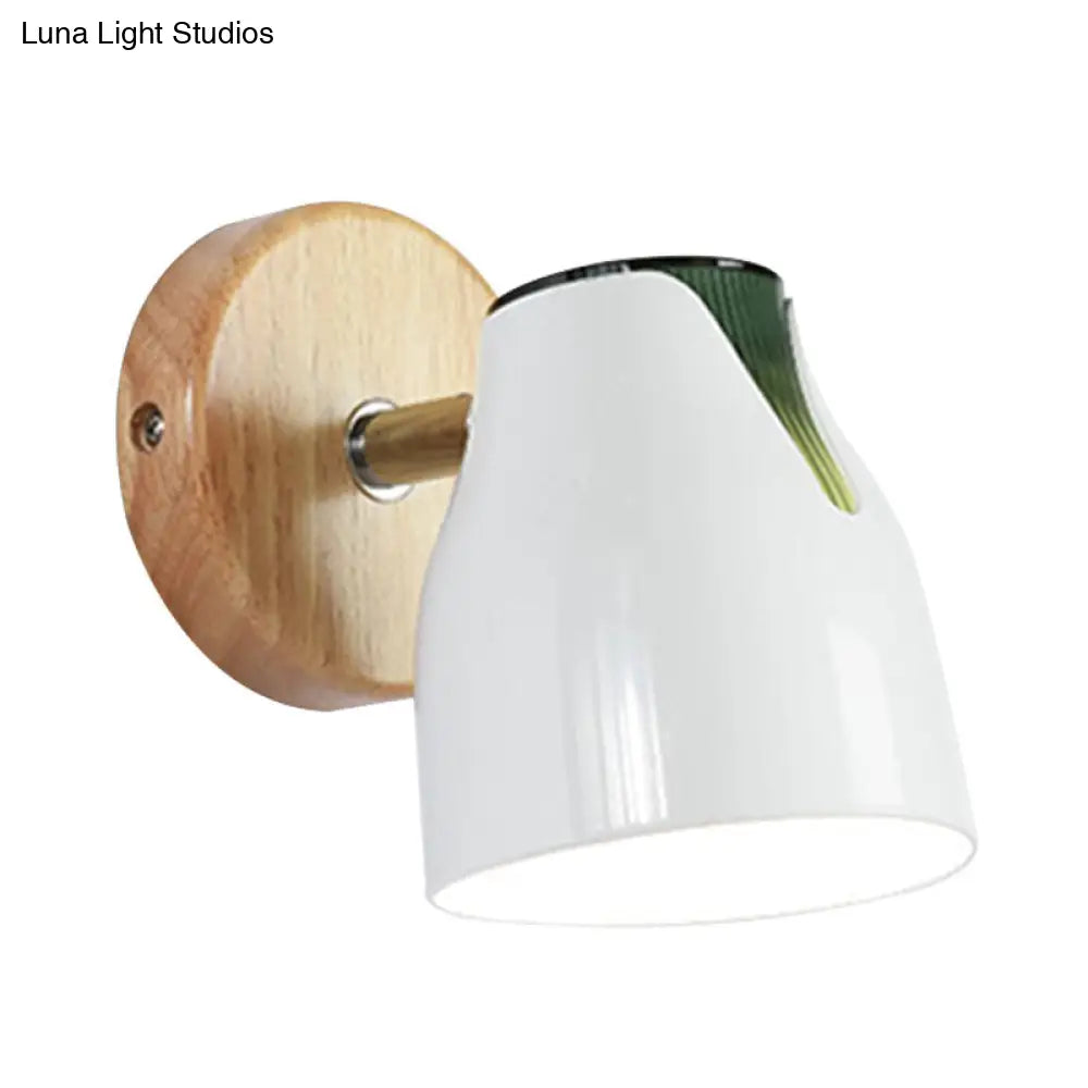 DecorBites™ Modern Rotatable Wall Sconce Light with Metallic Bud Shade - Ideal for Kitchen and Cloth Shop