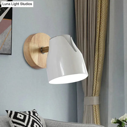 DecorBites™ Modern Rotatable Wall Sconce Light with Metallic Bud Shade - Ideal for Kitchen and Cloth Shop
