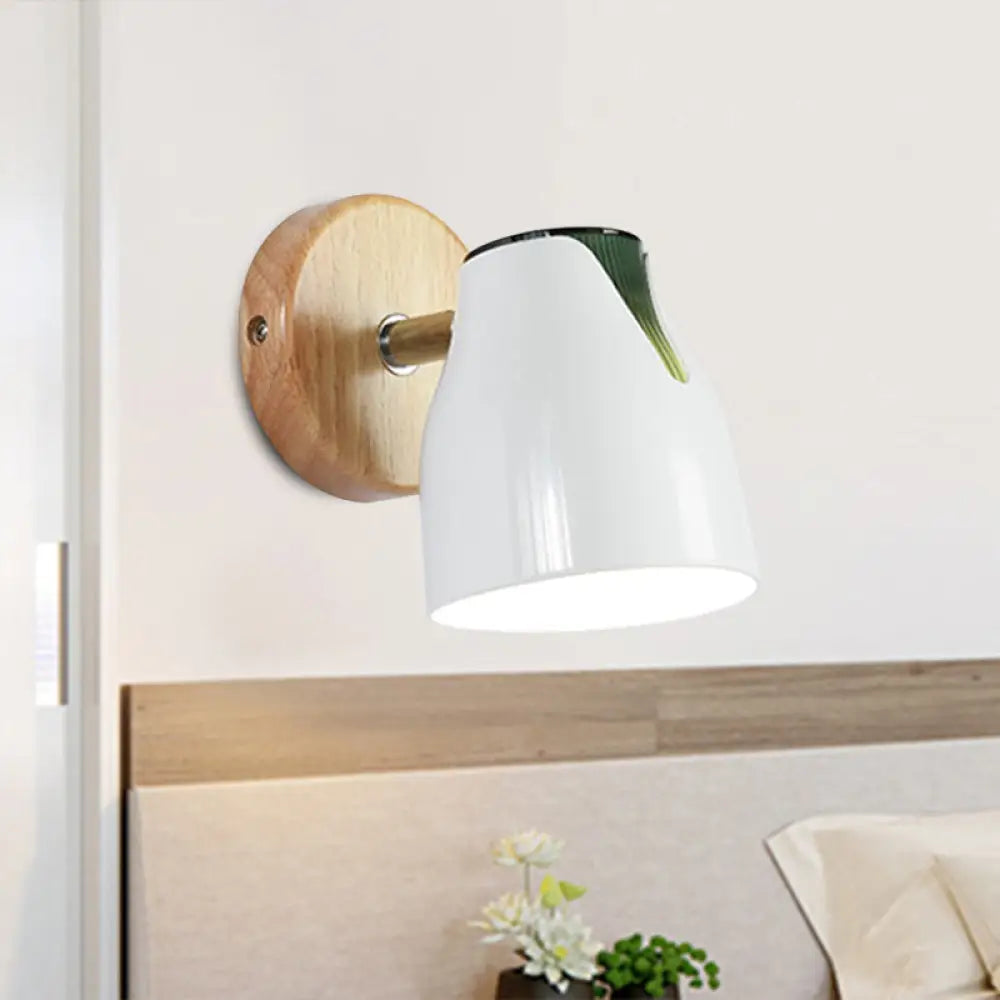 DecorBites™ Modern Rotatable Wall Sconce Light with Metallic Bud Shade - Ideal for Kitchen and Cloth Shop