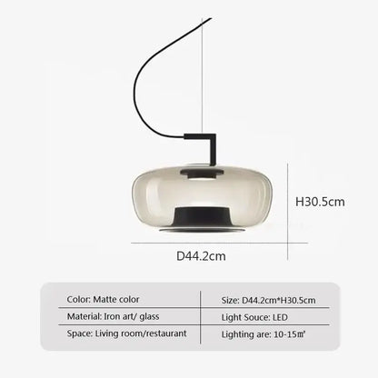 Modern sage green glass pendant lamp dining room set of 3