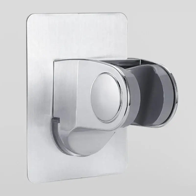 Modern silver adjustable shower holder bathroom wall mount