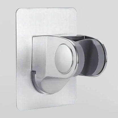 Modern silver adjustable shower holder bathroom wall mount