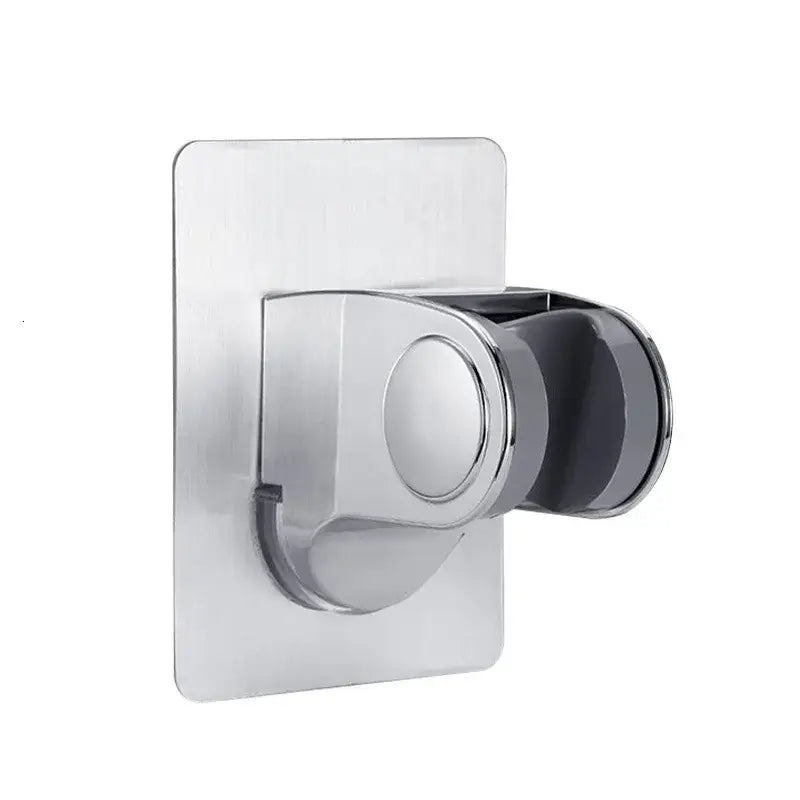 Modern silver adjustable shower holder bathroom wall mount