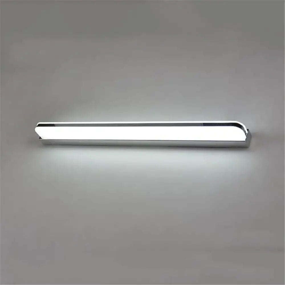 Modern silver & black led vanity light bathroom wall lighting