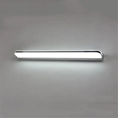 Modern silver & black led vanity light bathroom wall lighting